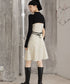 Cutout Layered Top & Dot Dress Co-ord